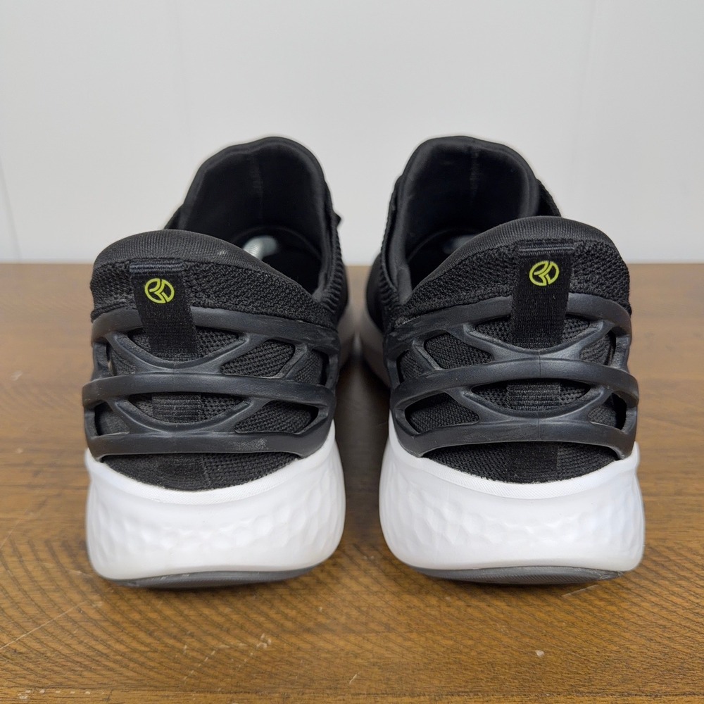 Kizik Shoes Mens 13 Wide Black Athens Hands Free Slip On Athletic Sneakers - Picture 4 of 10